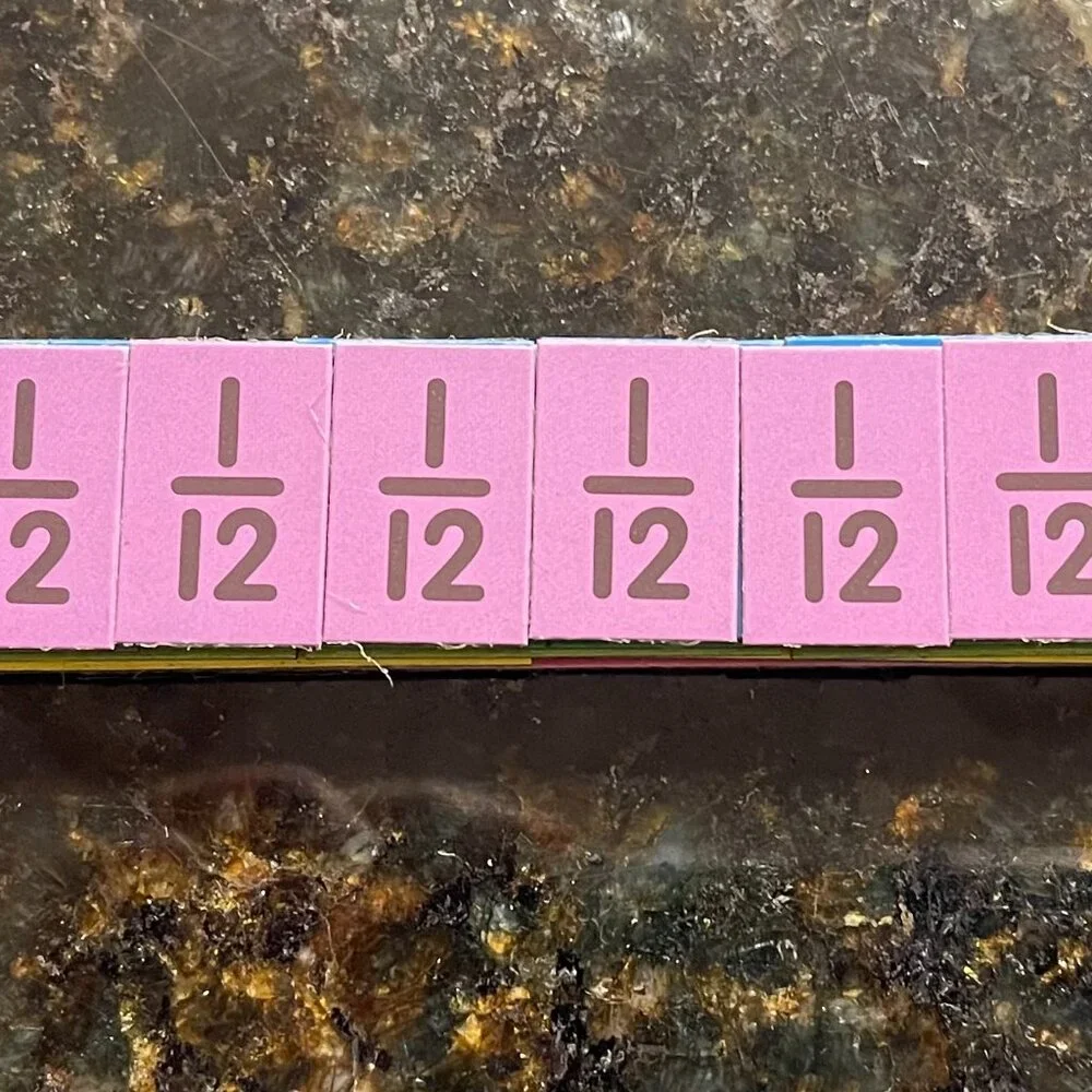 Magnetic‎ Fraction Tiles/Bars